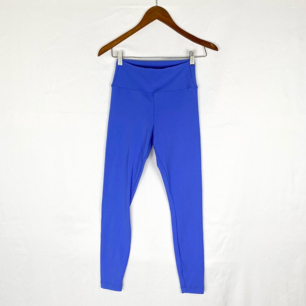 KORAL Exceed High Rise Black Out Legging‎ Amparo Blue Size Large Blue Stretch